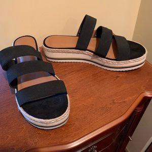 Black sandals